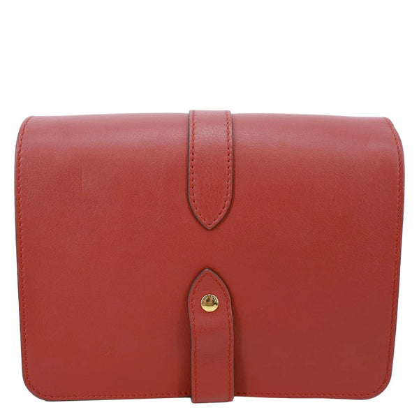 LOUIS VUITTON Rendez Vous Terracotta Smooth Leather Shoulder Bag Red