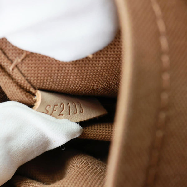 LOUIS VUITTON Odeon PM Monogram Canvas Shoulder Bag Brown