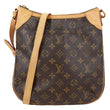 LOUIS VUITTON Odeon PM Monogram Canvas Shoulder Bag Brown