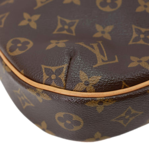 LOUIS VUITTON Odeon PM Monogram Canvas Shoulder Bag Brown