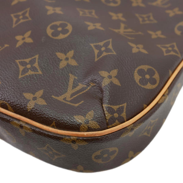 LOUIS VUITTON Odeon PM Monogram Canvas Shoulder Bag Brown