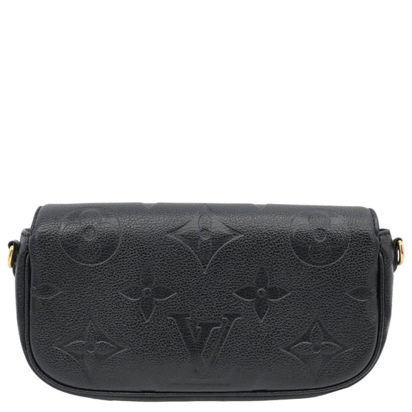 LOUIS VUITTON Ivy Empreinte Leather Wallet On Chain Shoulder Bag Black