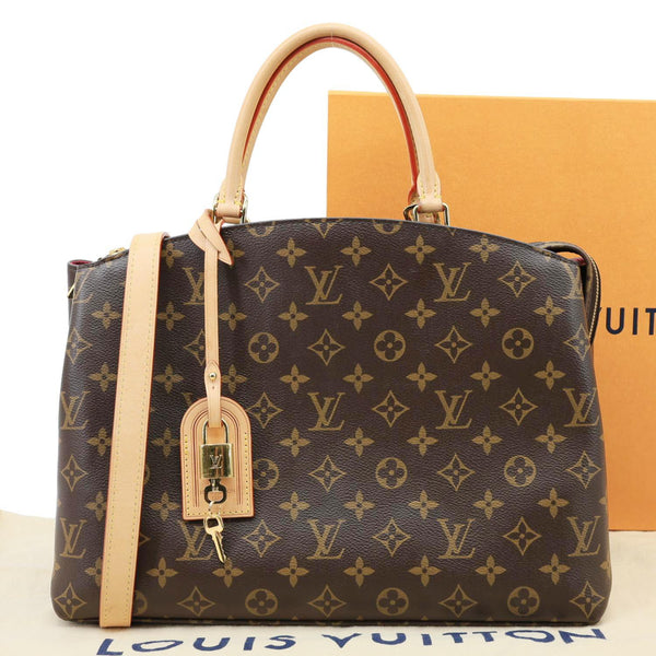 LOUIS VUITTON Grand Palais MM Monogram Canvas Shoulder Bag Brown