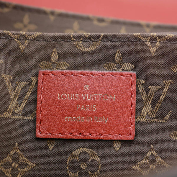 LOUIS VUITTON Rendez Vous Terracotta Smooth Leather Shoulder Bag Red