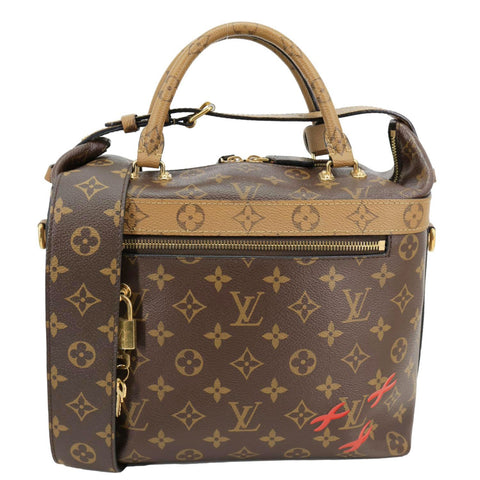 LOUIS VUITTON City Cruiser Reverse Monogram Canvas Shoulder Bag Brown