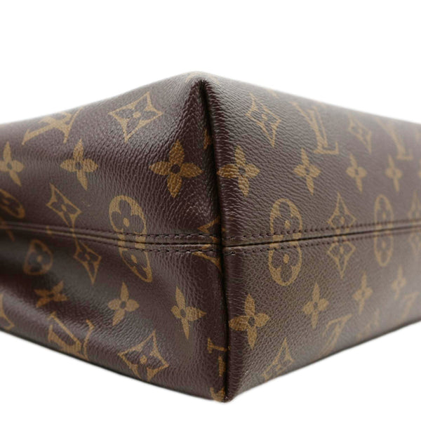 LOUIS VUITTON Graceful PM Monogram Canvas Hobo Shoulder Bag Brown