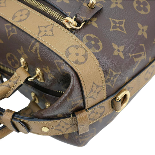 LOUIS VUITTON City Cruiser Reverse Monogram Canvas Shoulder Bag Brown