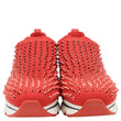 CHRISTIAN LOUBOUTIN Spike Sock Neoprene Sneakers Red
