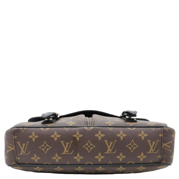 LOUIS VUITTON Christopher Monogram Macassar Messenger Bag Black