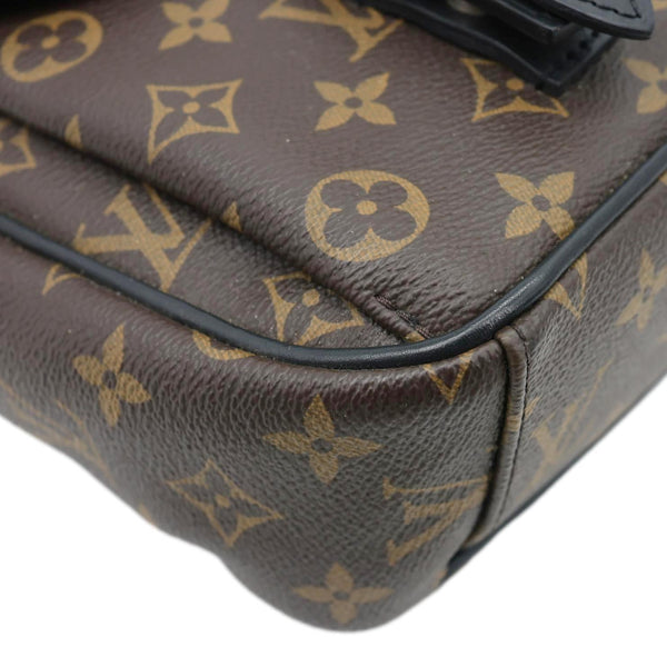 LOUIS VUITTON Christopher Monogram Macassar Messenger Bag Black
