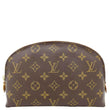 LOUIS VUITTON PM Monogram Canvas Cosmetic Pouch Brown