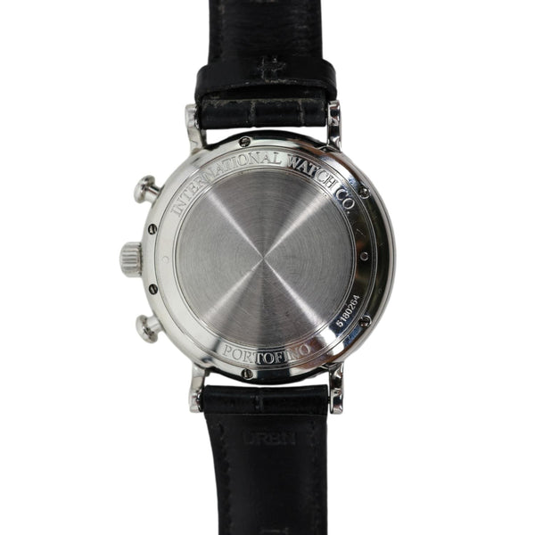 IWC Portofino Chronograph Automatic Black Dial Watch 42mm Ref. IW391008