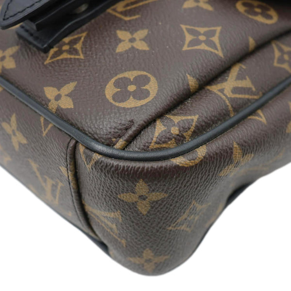 LOUIS VUITTON Christopher Monogram Macassar Messenger Bag Black