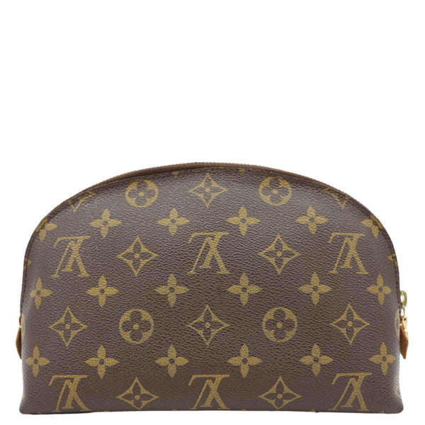 LOUIS VUITTON PM Monogram Canvas Cosmetic Pouch Brown