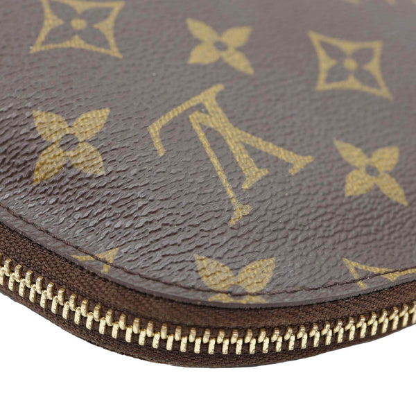 LOUIS VUITTON PM Monogram Canvas Cosmetic Pouch Brown