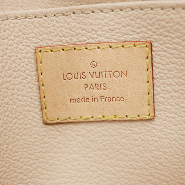 LOUIS VUITTON PM Monogram Canvas Cosmetic Pouch Brown