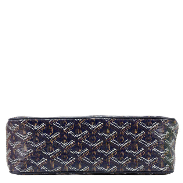 GOYARD Sac Cap Vert Coated Canvas Crossbody Bag Navy Blue