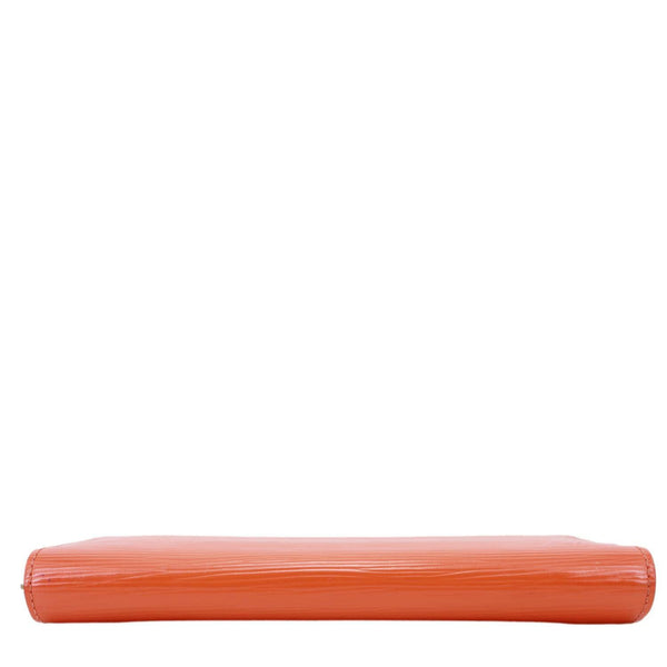LOUIS VUITTON Zippy Epi Leather Wallet Orange