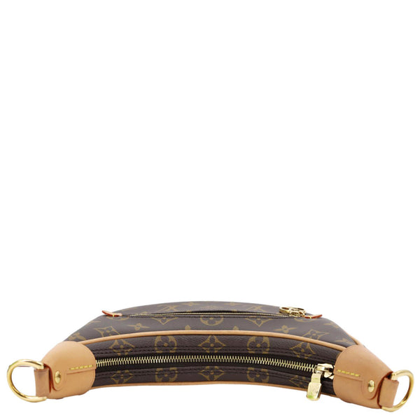 LOUIS VUITTON Loop Monogram Canvas Hobo Bag Brown