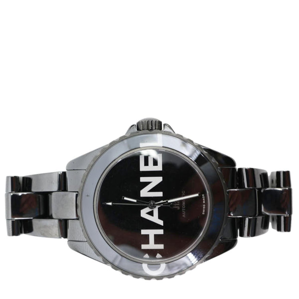 CHANEL J12 Wanted de Chanel Ceramic Stainless Steel Automatic Watch Black 38mm