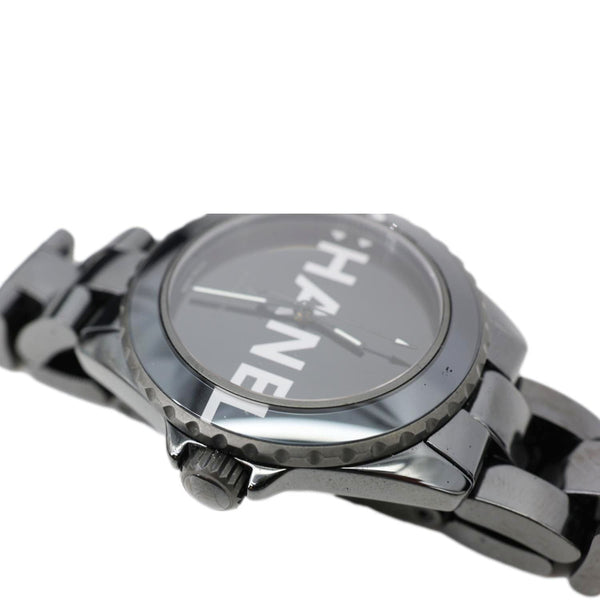 CHANEL J12 Wanted de Chanel Ceramic Stainless Steel Automatic Watch Black 38mm