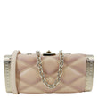 LOUIS VUITTON GO-14 Malletage Minaudiere Quilted Lambskin Leather Crossbody Bag Gold