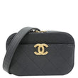 CHANEL Chic Affinity Stitched Caviar Leather Waist Bag Black