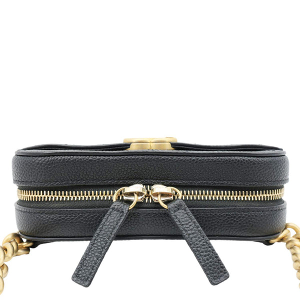 CHANEL Chic Affinity Stitched Caviar Leather Waist Bag Black