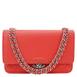 CHANEL Urban Companion Grained Calfskin Leather WOC Crossbody Bag Red