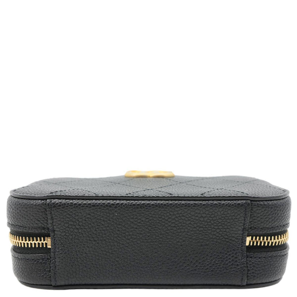 CHANEL Chic Affinity Stitched Caviar Leather Waist Bag Black