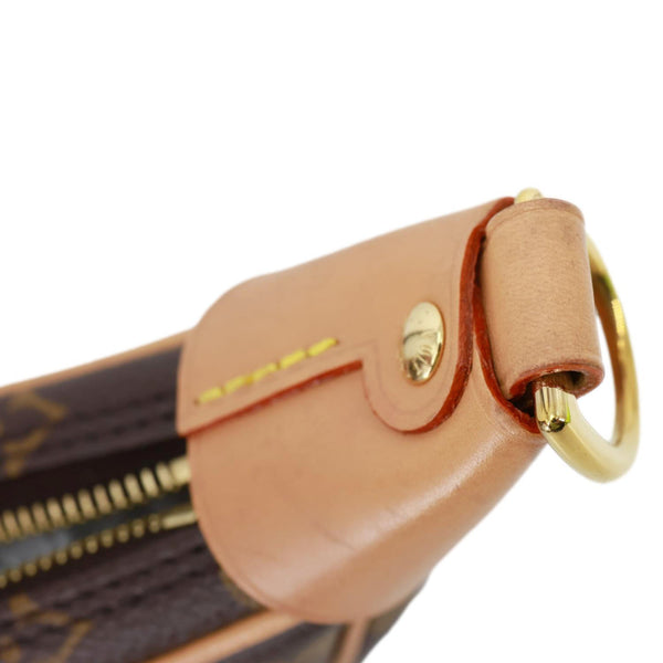 LOUIS VUITTON Loop Monogram Canvas Hobo Bag Brown