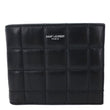 YVES SAINT LAURENT Leather Men's Bifold Wallet Black