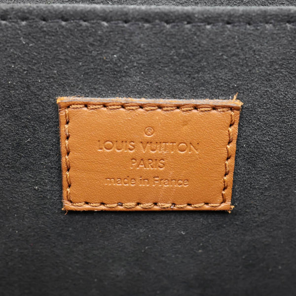 LOUIS VUITTON Dauphine MM Monogram Reverse Canvas Shoulder Bag Brown
