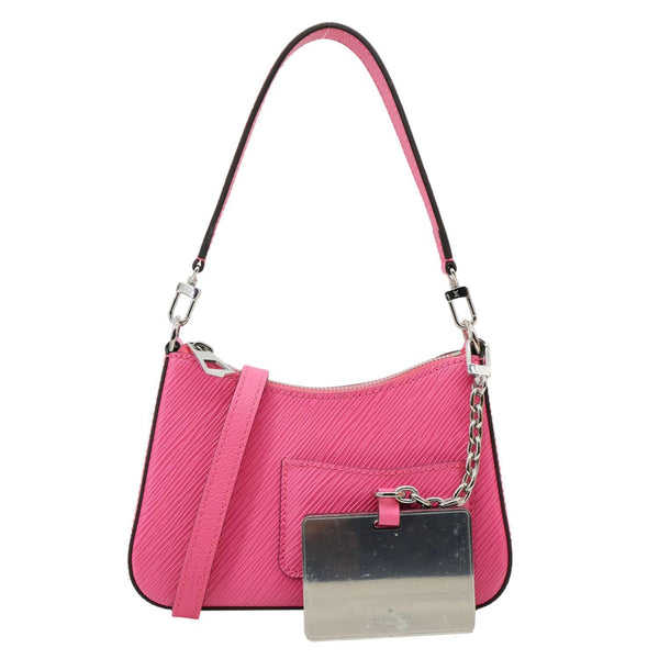 LOUIS VUITTON Marelle Epi Leather Shoulder Bag Pink