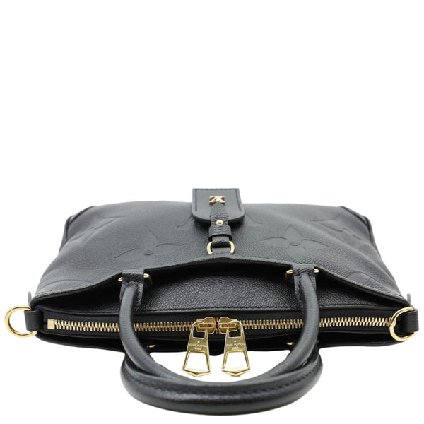 LOUIS VUITTONTrianon PM Monogram Empreinte Leather Shoulder Bag Black