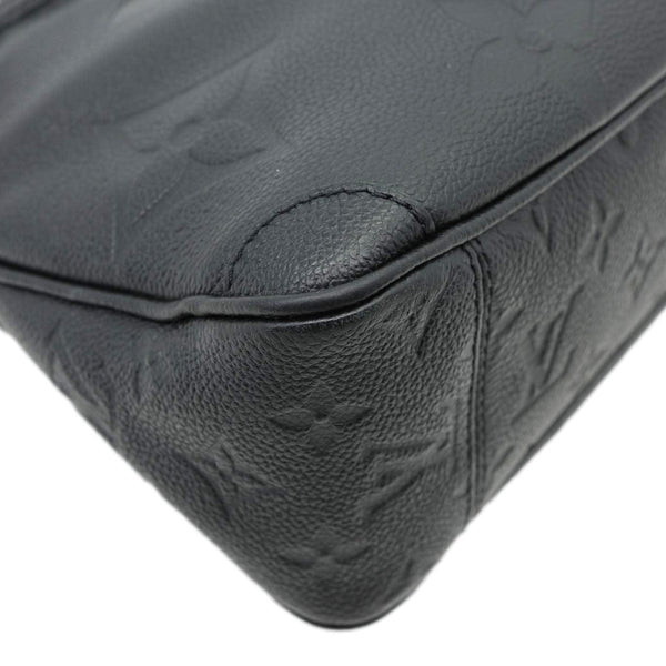 LOUIS VUITTONTrianon PM Monogram Empreinte Leather Shoulder Bag Black