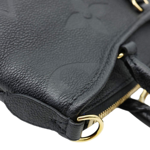 LOUIS VUITTONTrianon PM Monogram Empreinte Leather Shoulder Bag Black