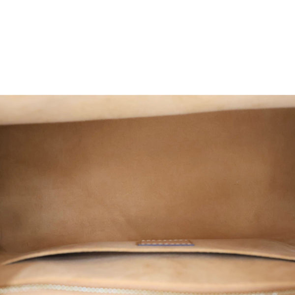 LOUIS VUITTON Since 1854 Onthego MM Jacquard Shoulder Bag Off White