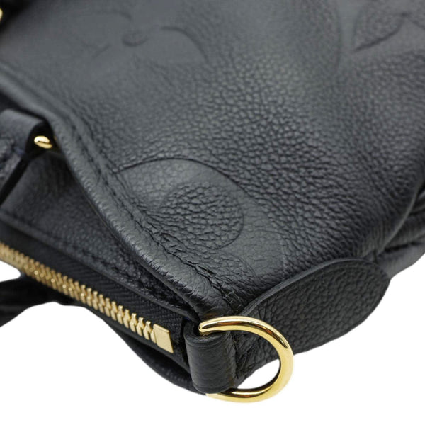 LOUIS VUITTONTrianon PM Monogram Empreinte Leather Shoulder Bag Black