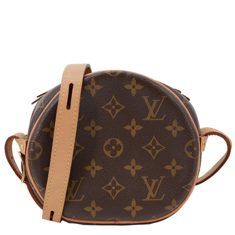 LOUIS VUITTON Boite Chapeau Souple Monogram Canvas Shoulder Bag Brown