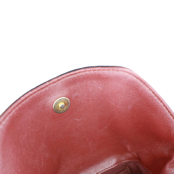 CHANEL Paris Hamburg Charms Quilted Wool Bucket Bag Dark Navy