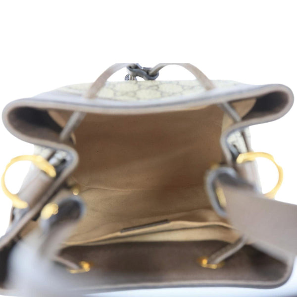 GUCCI Ophidia Small GG Supreme Canvas Bucket Bag Beige 550621