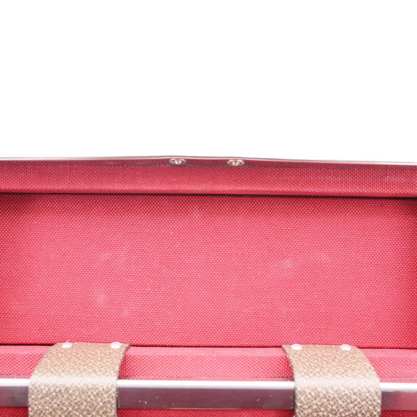 GUCCI Globe Trotter GG Supreme Canvas Shoulder Bag Beige