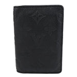 LOUIS VUITTON Monogram Shadow Pocket Organizer Black