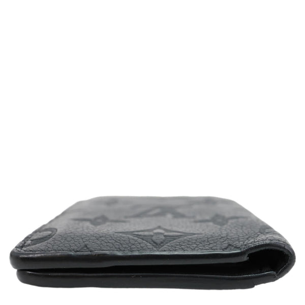LOUIS VUITTON Monogram Shadow Pocket Organizer Black