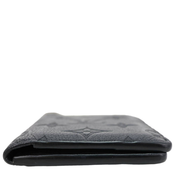 LOUIS VUITTON Monogram Shadow Pocket Organizer Black