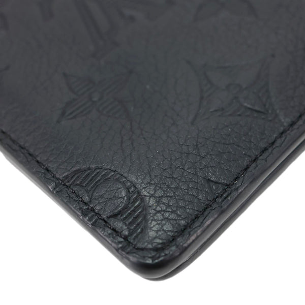 LOUIS VUITTON Monogram Shadow Pocket Organizer Black