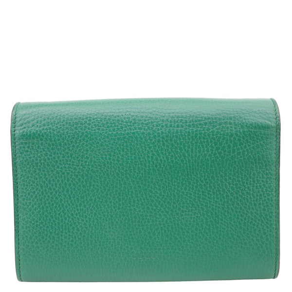 GUCCI Dionysus Crystal Mini Dollar Calfskin Leather Crossbody Bag Green 401231