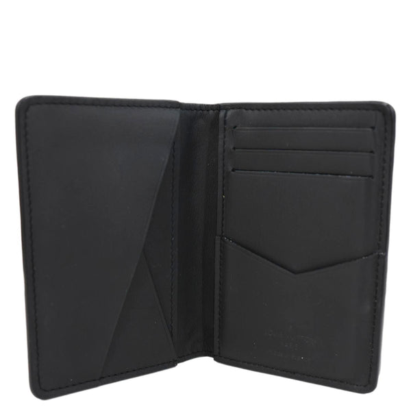 LOUIS VUITTON Monogram Shadow Pocket Organizer Black