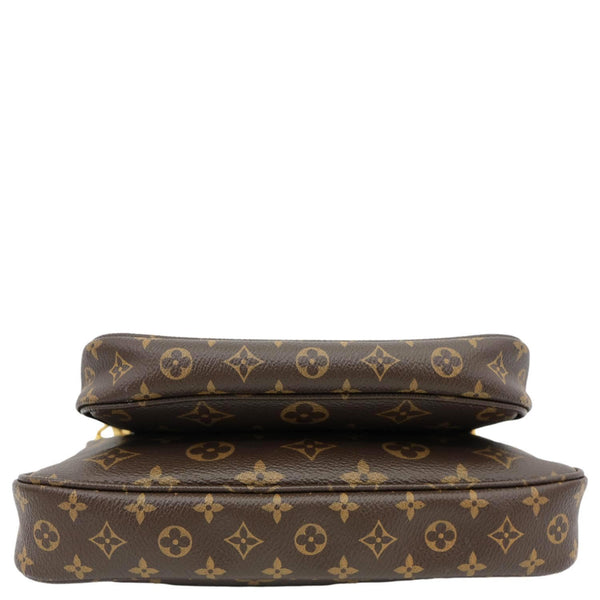 LOUIS VUITTON Multi Pochette Accessoires Monogram Canvas Crossbody Bag Brown